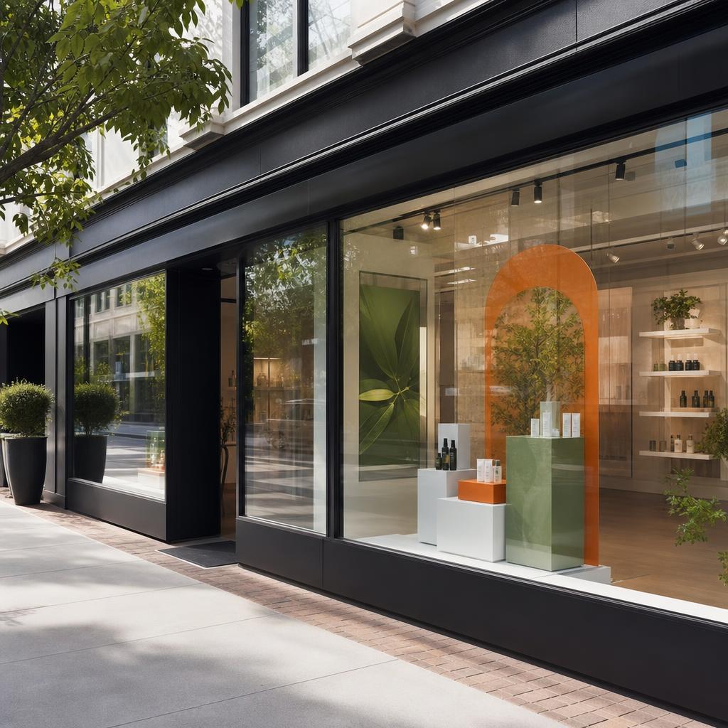Retail marketing storefront